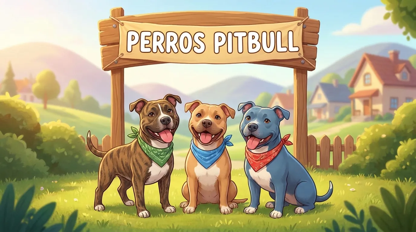 Nombres para perros pitbull: Más de 120 ideas originales, potentes y con carácter
