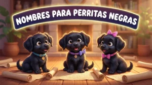 Nombres para perritas negras: Más de 50 ideas elegantes, originales y con mucho misterio